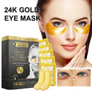 Jaysuing 24k Gold Eye Mask  Fading Fine Lines And Dark Circles Moisturizing And Firming Eye Mask