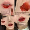 Magic Casa Women's Glossy Glass Lip Glaze Bubble Bear Mirror Water Color Student Milk Tea Wholesale Liquid Lipstick