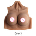 Knowu-forma de mama de silicone a/b/c/d/e/g copo enorme peito falso cruz vestir iniciante transgênero rainha mama agitando