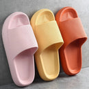 Mulheres plataforma grossa nuvem chinelos interior casa eva sola macia travesseiro slides sandálias mulher 2025 verão antiderrapante praia flip flops