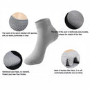 10 pares de meias masculinas de fibra de bambu de alta qualidade negócios respirável desodorante meias de compressão longo tamanho grande eur 38-46
