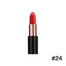Wholesale Private Label  24 Color Long Lasting Vegan Lipstick Waterproof Matte Velvet High Pigment Custom Lipstick Cosmetics