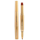 Private Label MINSHZEE OEM Customizable Double-Ended Lipstick & Liner Matte Vegan Transfer-Proof 2in1 Lip Liner with Lipstick