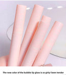 Magic Casa Women's Glossy Glass Lip Glaze Bubble Bear Mirror Water Color Student Milk Tea Wholesale Liquid Lipstick