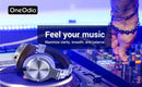 Oneodio a71 original estúdio dj fones de ouvido portátil com fio com música compartilhar porta graves profundos fone de ouvido estéreo para gravação