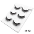 3 pares de cílios postiços naturais maquiagem grossa cílios de vison 3d reais extensão de cílios macios cílios postiços longos cílios de vison 3d