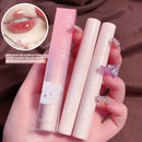 Magic Casa Women's Glossy Glass Lip Glaze Bubble Bear Mirror Water Color Student Milk Tea Wholesale Liquid Lipstick