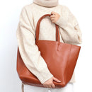 SC Marca De Luxo Sacolas De Couro De Vaca Designer De Couro Bolsas Mulheres Sacos De Ombro Moda Feminina Grande Capacidade Liner Bag
