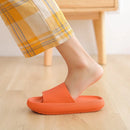 Mulheres plataforma grossa nuvem chinelos interior casa eva sola macia travesseiro slides sandálias mulher 2025 verão antiderrapante praia flip flops