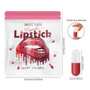 Magic Casa Capsule Lipstick 18-Color Set Long-Lasting Mini Matte Lipstick Set Waterproof Non-Stick Pencil Wholesale