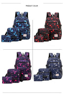 3 pçs/set mochilas masculinas sacos de escola para as mulheres 2024 meninos um ombro grande estudante saco viagem dos homens mochila escolar