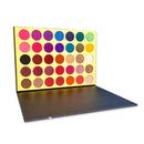 Wholesale Professional Eye Makeup Romantic 35 Glitter Color Eyeshadow Palette Private Label