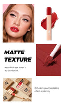 MAGIC CASA 4-Piece Matchstick Lip Gloss Gift Box Set Beauty Matte Lipstick Waterproof Non-Stick Cup Vegan Lip Glaze