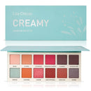 Las Chicas High Pigment Silky Smooth Paraben Free Vegan Cruelty Free 12 Color Eyeshadow Palette Makeup Palette