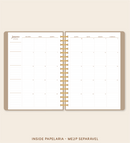 IMPRIMÍVEL Insert Planner - ME2P Mês em 2 Páginas (datado 2026 - meses separáveis