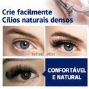 Extensões de Cílios Postiços Qeelasee Profissionais de Mink, Cílios Individuais para Maquiagem, Volume e Fans de Cílios, Atacado