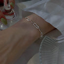 5 pçs/set strass borboleta pulseira conjunto para mulheres designer de moda coreana ajustável grânulo pulseira luxo jóias originais