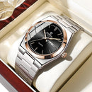 Relógios de Pulso de Moda Casual para Negócios 2026, Relógio de Ouro para Homens, Relógio de Luxo Automático, Presentes para Homens, Reloj Hombre