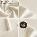 Falllsweet 4 Peças de Calcinhas de Seda Sem Costura para Mulheres, Lingerie Sexy de Cintura Média, Calcinhas de Seda Gelada M-2XL