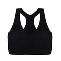 Sutiã esportivo sem costura, Top push up respirável à prova de choque feminino curto，Lingerie feminina，Poliéster，Respirável
