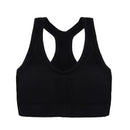 Sutiã esportivo sem costura, Top push up respirável à prova de choque feminino curto，Lingerie feminina，Poliéster，Respirável