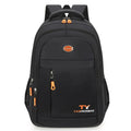 Mochila estilo neutro adequada para deslocamento, com vários zíperes para viagens de negócios, viagens de negócios, mochila de ombro duplo