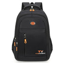 Mochila estilo neutro adequada para deslocamento, com vários zíperes para viagens de negócios, viagens de negócios, mochila de ombro duplo