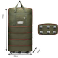 Bolsa de viagem dobrável, compartimento de bagagem, caixa de armazenamento de roda giratória, bolsa de bagagem telescópica de grande capacidade, bolsa noturna