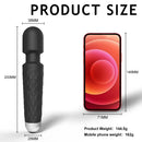 Vibrador poderoso varinha mágica feminina usb recarregável à prova dwaterproof água massageador clitoral g-ponto vibrador brinquedo sexual adequado para adultos