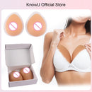 Knowu-forma de mama de silicone a/b/c/d/e/g copo enorme peito falso cruz vestir iniciante transgênero rainha mama agitando