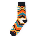 1 par novos homens mulheres meias de algodão casuais meias coloridas tripulação rua skate meias feliz engraçado harajuku sox meias