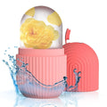 Conjunto de Rolos Faciais de Gelo, Ferramenta de Massagem Gua Sha para Contorno e Lifting Facial