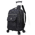 Nova Mala de Viagem de Grande Capacidade com Alça Retrátil, Bolsa de Mão para Viagens de Longa e Curta Distância, Mala de Nyl...