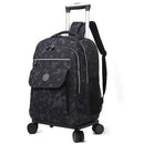 Nova Mala de Viagem de Grande Capacidade com Alça Retrátil, Bolsa de Mão para Viagens de Longa e Curta Distância, Mala de Nyl...