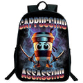 Engraçado italiano brainrot impresso mochila para meninos meninas cappuccino assassino mochila crianças bookbag italiano brainrot sacos