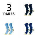 Meias de futebol masculinas, Meia poliamida corrida, Meia antiderrapante futebol, Meias de corrida de tubo médio