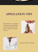 Gollee extensões de cílios 15ml primer de limpeza de cílios super ligação 0.5s cola de extensão de cílios profissional adesivo de cílios
