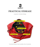 Bolsa de Ombro Grande Zency 100% Couro Genuíno para Mulheres, Bolsa Tote, Bolsa de Mão, Bolsa Hobo de Couro Preto, Bolsas com Zíper para Usar Debaixo do Braço