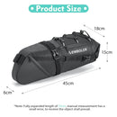 Newboler 15l grande capacidade saco de bicicleta à prova dwaterproof água alforje ciclismo saco cauda mtb dobrável saco traseiro bagagem da bicicleta estrada