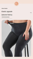 120d feminino plus size alta estiramento grosso meia-calça primavera outono sexy meias de náilon tamanho grande meias meia-calça anti gancho