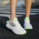 Homens sapatos esportivos casuais respirável tênis leves ao ar livre malha preto tênis de corrida atlético jogging tenis sapatos caminhada