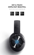 Picun b8 fones de ouvido bluetooth 120h playtime fone de ouvido sem fio bluetooth 3eq modo baixa latência chamadas mãos-livres sobre fones de ouvido