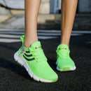 Homens sapatos esportivos casuais respirável tênis leves ao ar livre malha preto tênis de corrida atlético jogging tenis sapatos caminhada