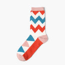 1 par novos homens mulheres meias de algodão casuais meias coloridas tripulação rua skate meias feliz engraçado harajuku sox meias