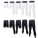 Calças de compressão masculinas calças justas leggings para corrida treinamento esporte fitness secagem rápida ajuste joggings treino shorts ativos