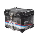 Universal Motocicleta Traseira Trunk Top Casos, Caixa De Alumínio, Bagagem, Mala, Moto Cauda Caixa, 65L, 55L, 45L, 36L