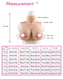 Knowu-forma de mama de silicone a/b/c/d/e/g copo enorme peito falso cruz vestir iniciante transgênero rainha mama agitando