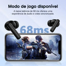 QCY-T13 ANC Fones De Ouvido Sem Fio, Bluetooth 5.3 TWS, ANC, Auscultadores De Cancelamento De Ruído, 4 Microfones ENC Headset, In-Ear, Handfree Earbuds