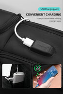 Tigernu mochilas a vácuo compressão mochilas de viagem 15.6-17 mochila portátil dos homens tsa anti roubo mochilas expansível mochila