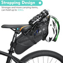 Newboler 15l grande capacidade saco de bicicleta à prova dwaterproof água alforje ciclismo saco cauda mtb dobrável saco traseiro bagagem da bicicleta estrada